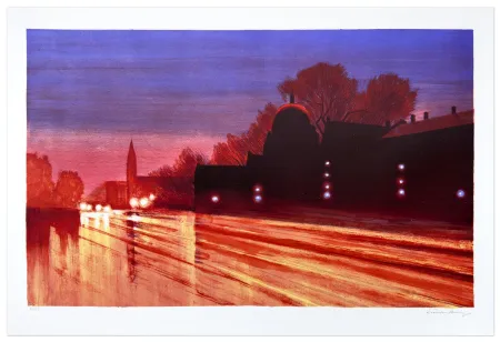 Litografia Bang -  Forfatningens første dag 