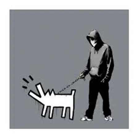 Serigrafia Banksy - Choose Your Weapon (Grey)
