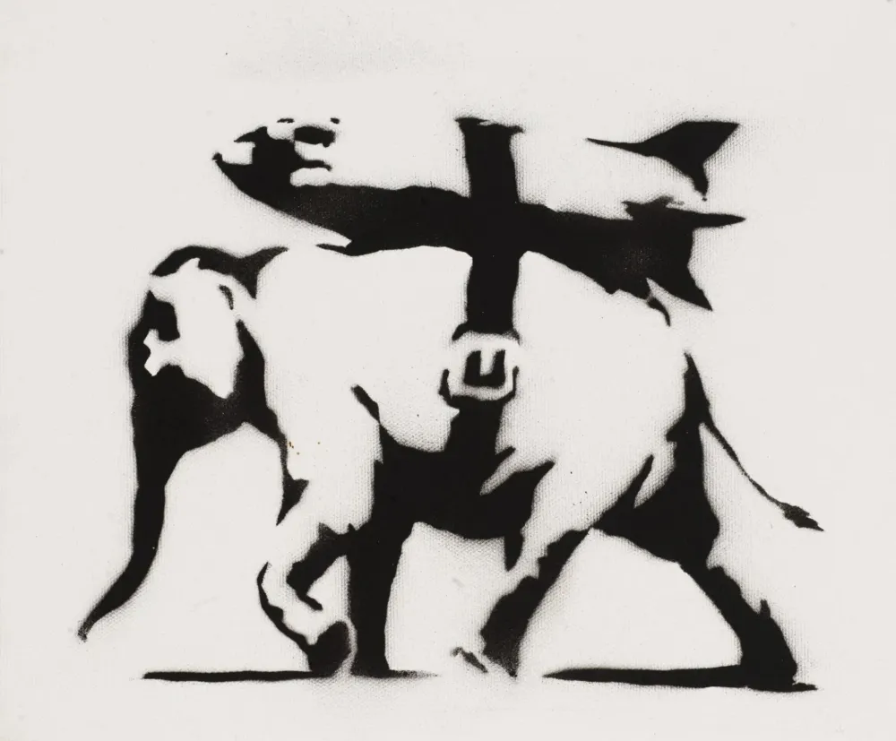 Múltiplo Banksy - Heavy Weaponry