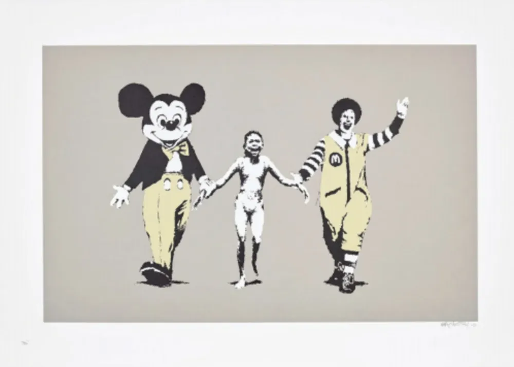 Serigrafia Banksy - Napalm