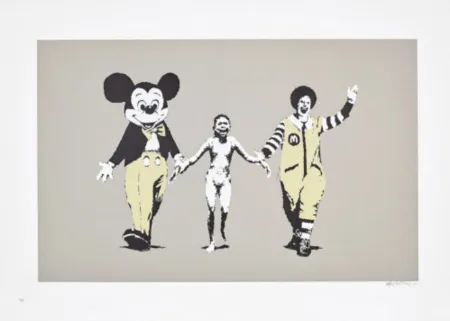 Serigrafia Banksy - Napalm