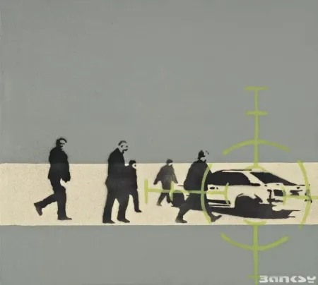 Múltiplo Banksy - Precision Bombing
