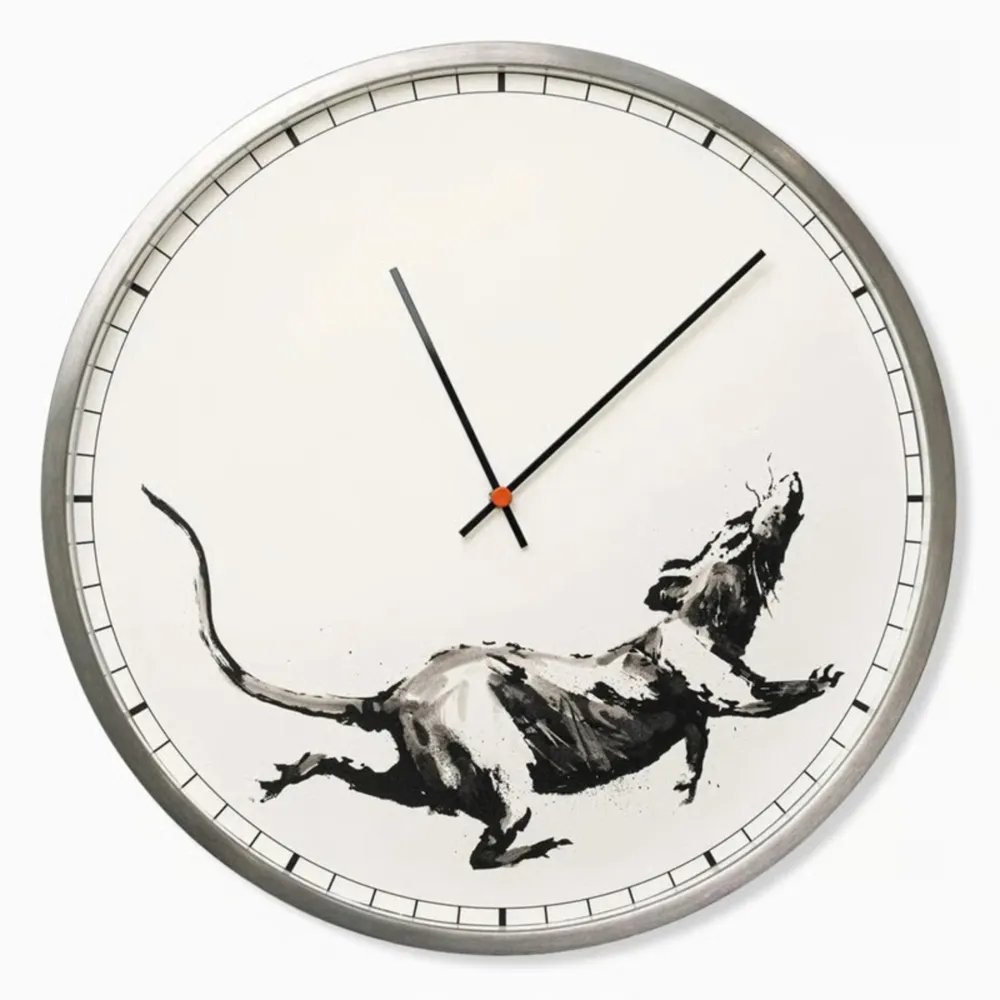 Múltiplo Banksy - Rat Clock