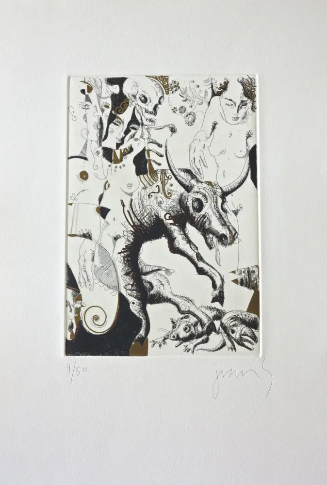 Gravura Barbera - Agonia