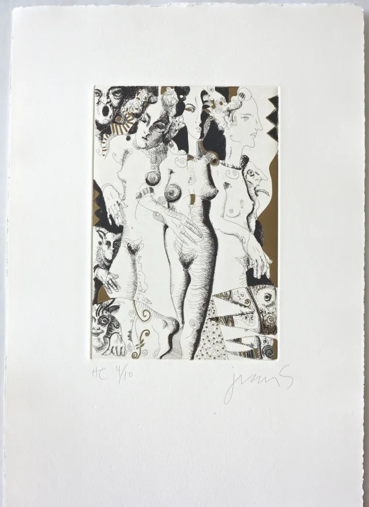 Gravura Barbera - Seduccion