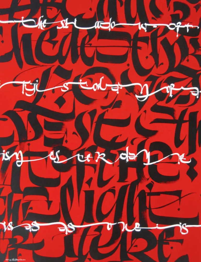 Serigrafia Barcellona - Shadows of Tomorrow