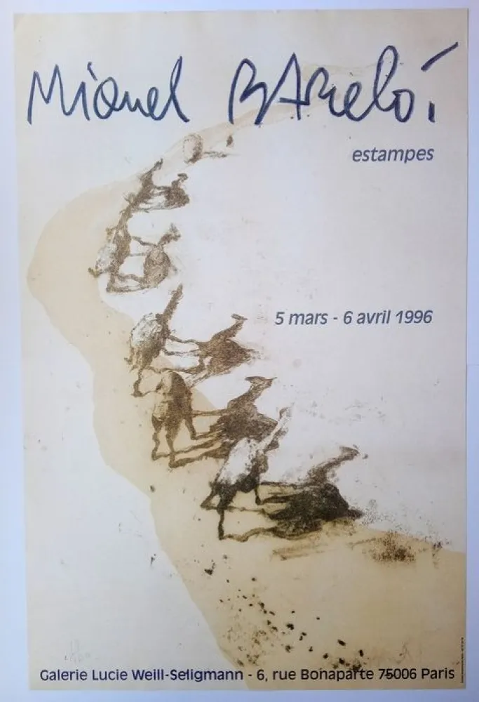 Cartaz Barcelo - Estampes