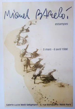 Cartaz Barcelo - Estampes