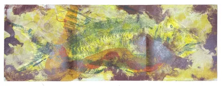 Litografia Barcelo - La Chenille / La Carpe