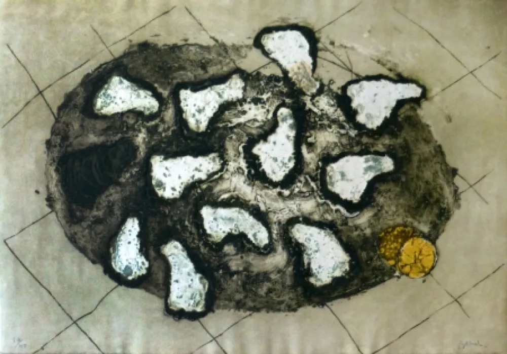 Gravura Barcelo - Les huitres