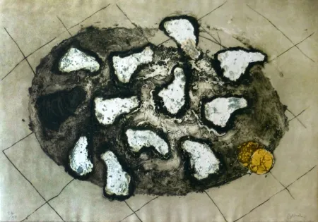 Gravura Barcelo - Les huitres