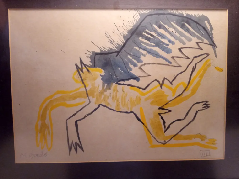 Sem Técnica Barcelo - Original drawing - Mixed technique