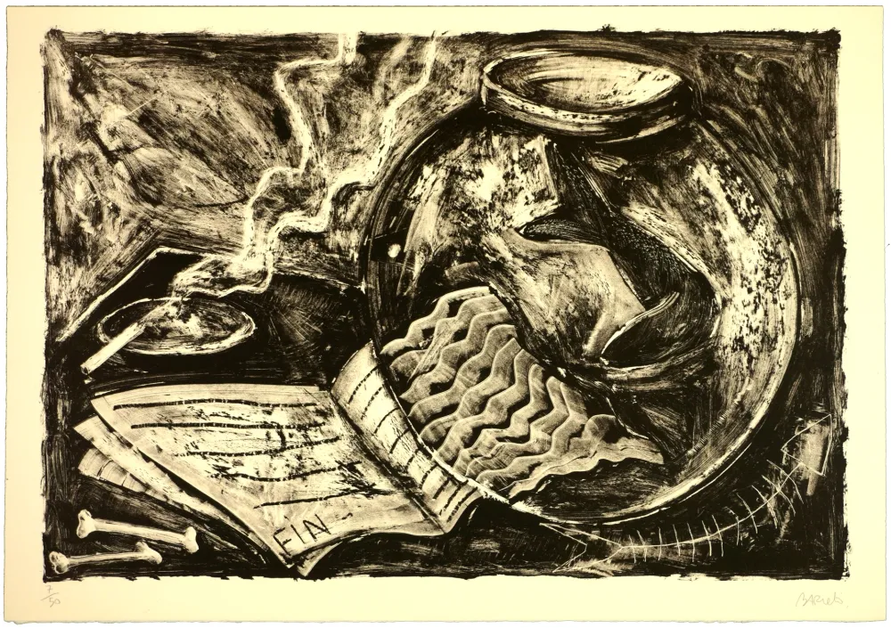 Litografia Barcelo - Sin Título II