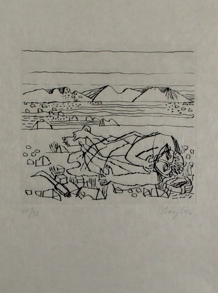 Gravura Bargheer - Der Gast