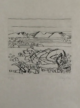 Gravura Bargheer - Der Gast