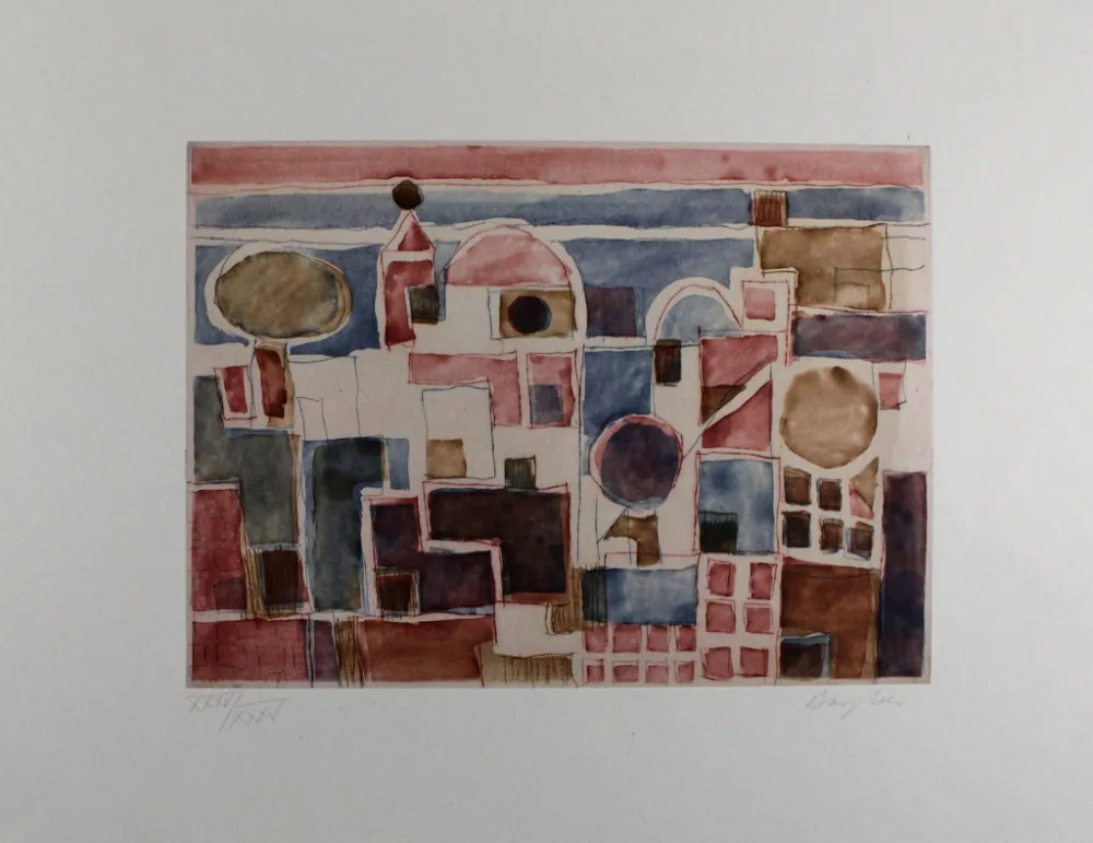 Água-Forte E Água-Tinta Bargheer - Forio d'Ischia