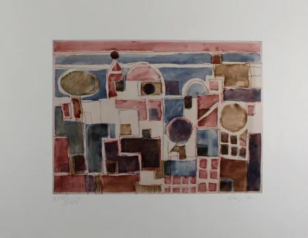 Água-Forte E Água-Tinta Bargheer - Forio d'Ischia