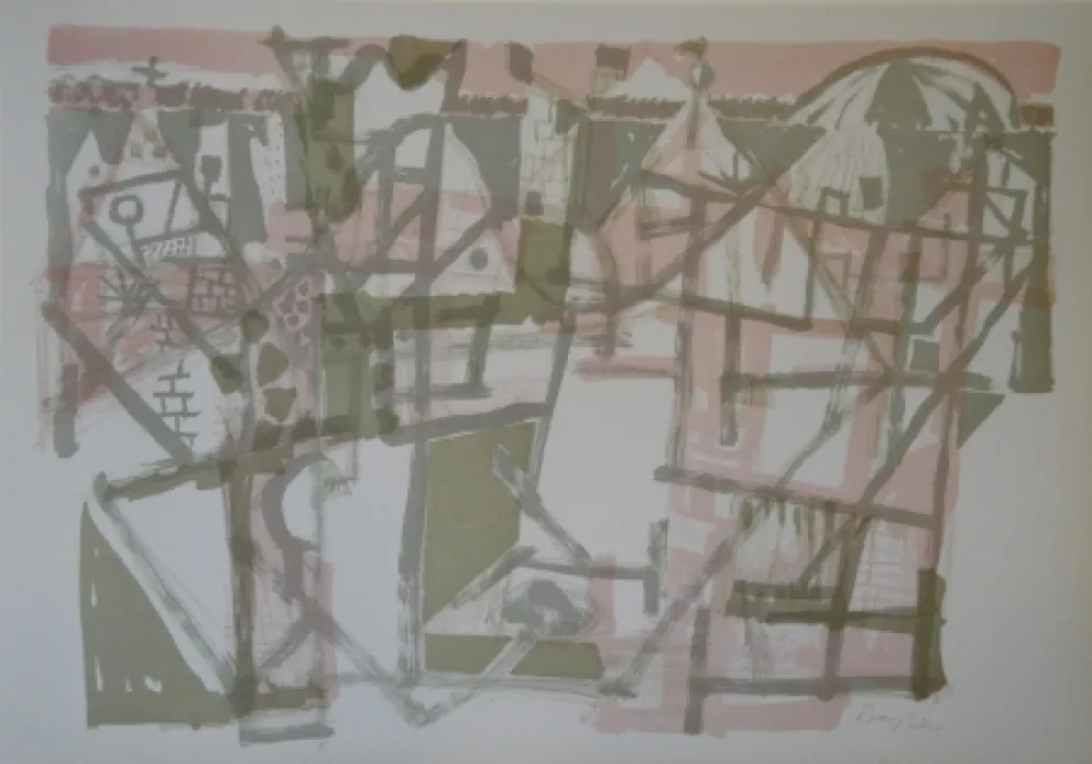 Litografia Bargheer - Untitled