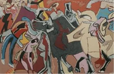 Serigrafia Barjola  - Tauromaquia