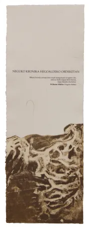 Livro Ilustrado Baroja-Collet - Neguko kronika hegoaldeko ordeketan