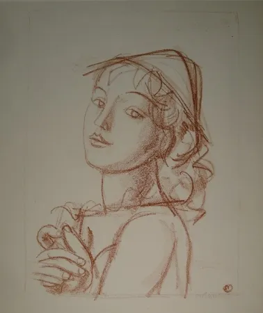 Litografia Barraud - Arlequin