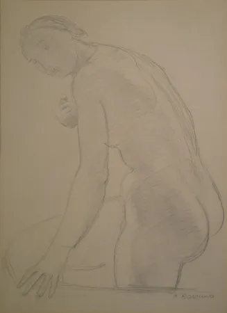 Sem Técnica Barraud - (Stehender weiblicher Akt)