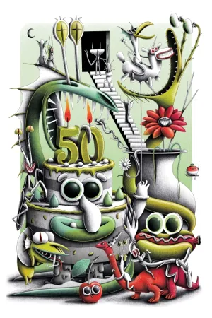 Gravura Digital Barrome Forgues - 50 ans