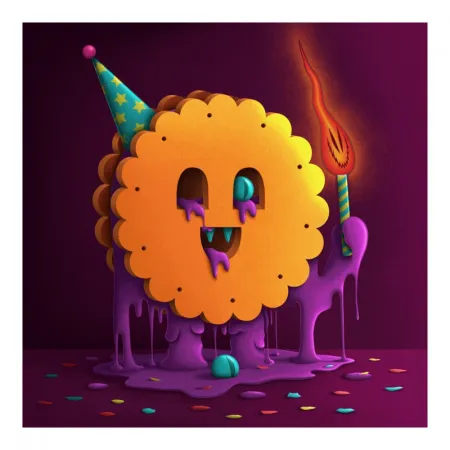 Gravura Digital Barrome Forgues - Pall party