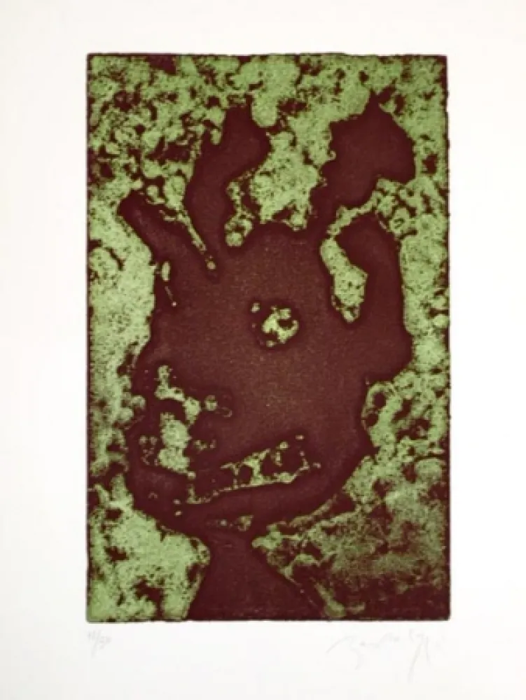 Água-Forte Bartolozzi - PERSONAJE NEGRO