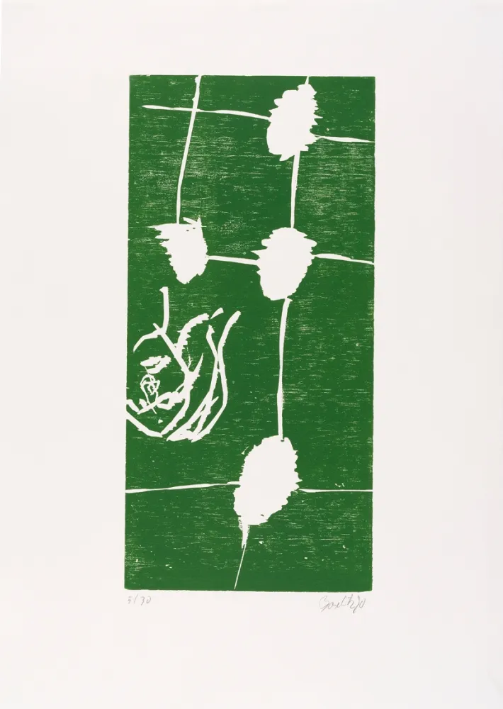 Xilogravura Baselitz - 