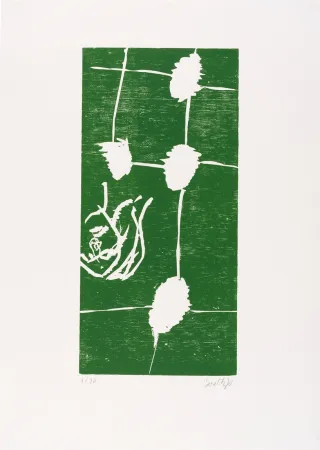 Xilogravura Baselitz - 