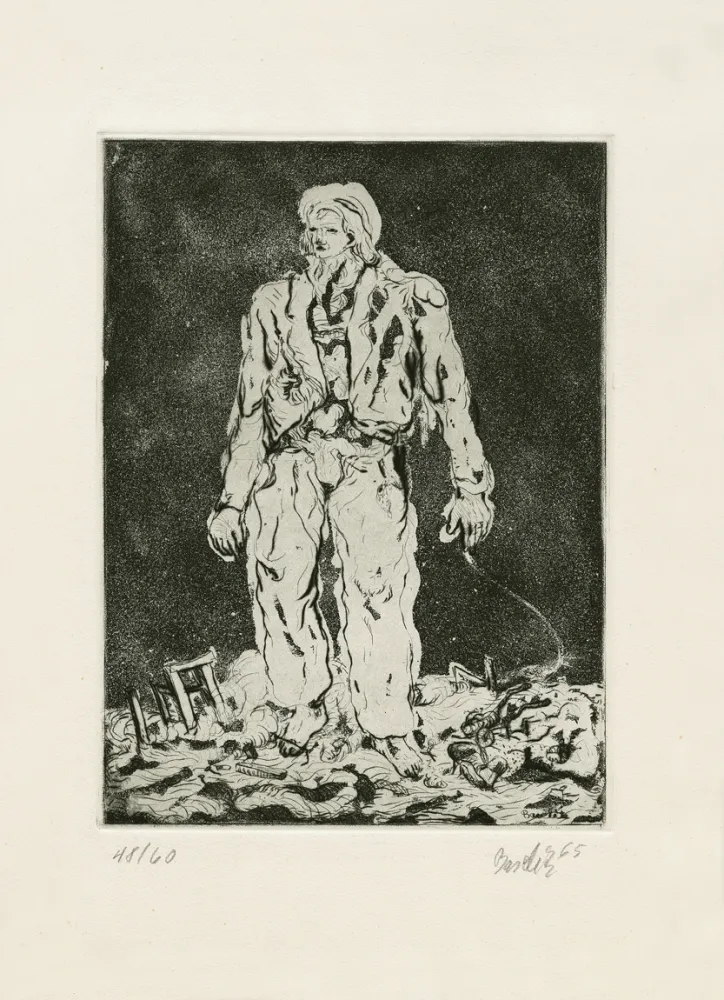 Água-Forte E Água-Tinta Baselitz - 