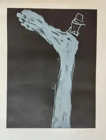 Gravura Baselitz - Grand pied