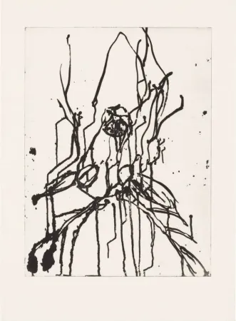 Água-Tinta Baselitz - Hirsch I (black)
