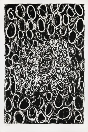 Xilogravura Baselitz - Kopfe