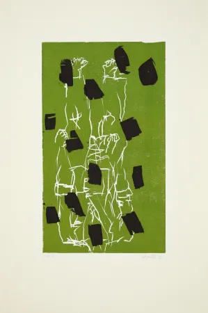 Xilogravura Baselitz - 