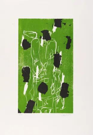 Xilogravura Baselitz - 