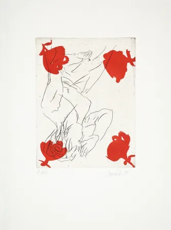 Ponta-Seca Baselitz - Untitled (vgl. Romantisches Motiv)