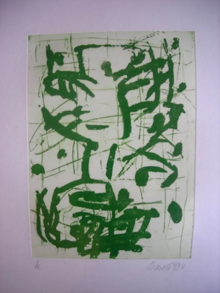 Água-Forte E Água-Tinta Baselitz - Winter