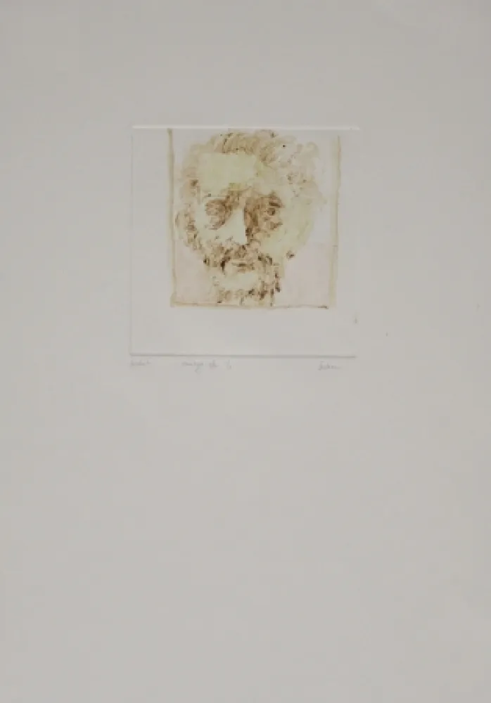 Monotipia Baskin - Ernst Barlach