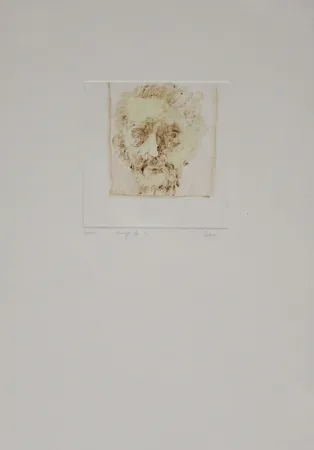 Monotipia Baskin - Ernst Barlach