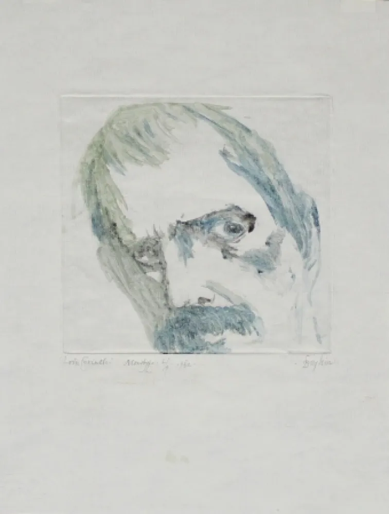 Monotipia Baskin - Lovis Corinth