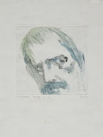 Monotipia Baskin - Lovis Corinth