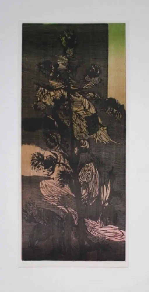 Xilogravura Baskin - Plant