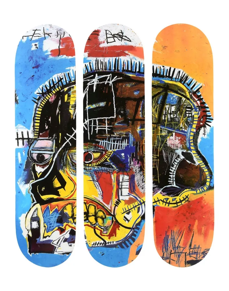 Múltiplo Basquiat - Skull Skateboards