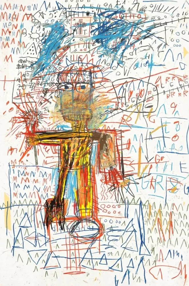 Serigrafia Basquiat - Untitled (from Figure Portfolio)