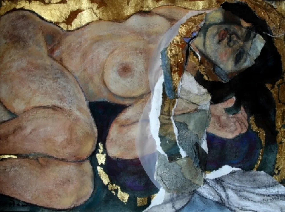 Sem Técnica Bastow - EX-VOTO - Dessin Original / Original Drawing - Pastel