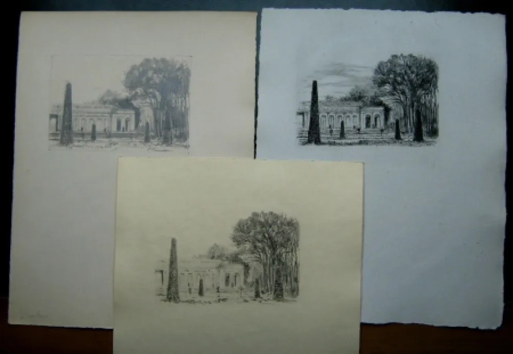 Gravura Baudier - La cité des eaux