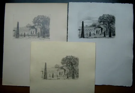 Gravura Baudier - La cité des eaux