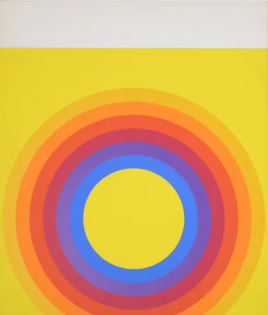Serigrafia Bayer - Abstract composition, 1971